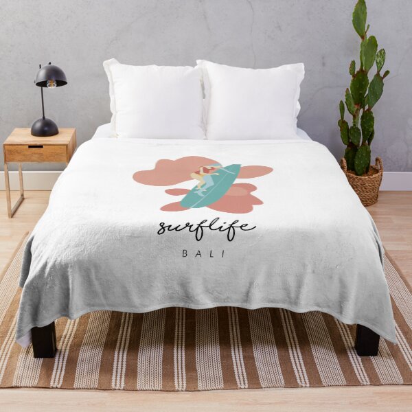 Item preview, Surf life - naif - draw - bali scenes  designed and sold by Tropical Blood.