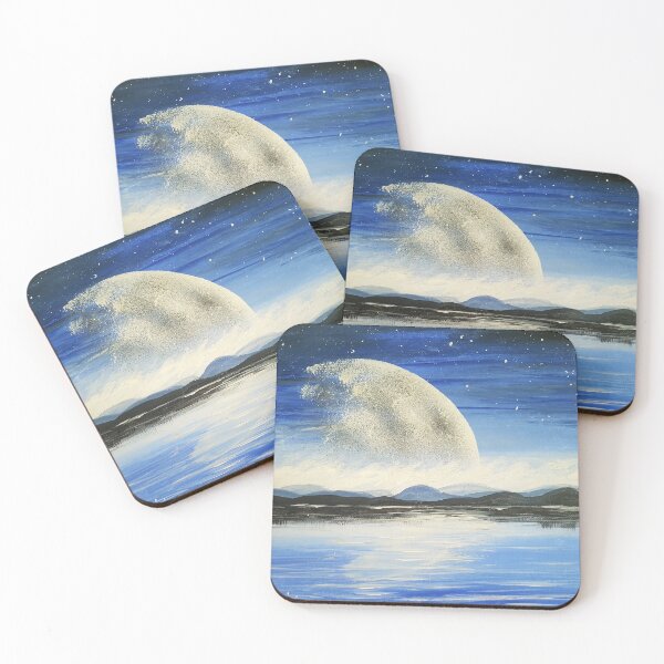 Item preview, Mystical Moon Painting designed and sold by Paintings by Diaz.