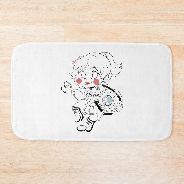 Item preview, Portal 2 Chell and Wheatley designed and sold by EllieCupcakes.