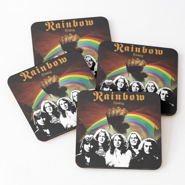 Rainbow Blackmore Coasters (Set of 4)
