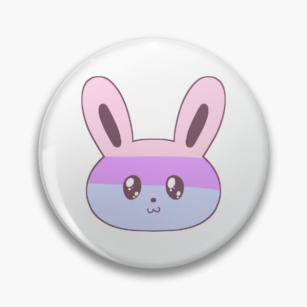 Item preview, Bi Pride Flag Rabbit designed and sold by CharrChan.