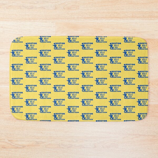 Item preview, Boston 13.1 Marathon - 10K, Full, Half Marathoner Gift, Runner's Gift, Running Gift,  Blue, Yellow designed and sold by RaceRunnerz-.