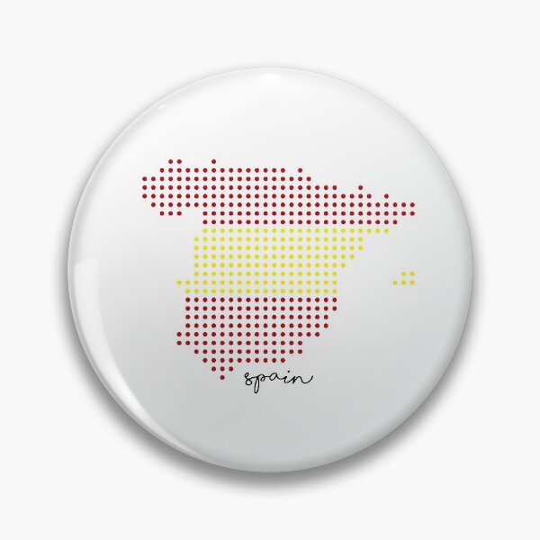 Item preview, Spain - Minimalist Design - Map Spain Points designed and sold by Tropical Blood.