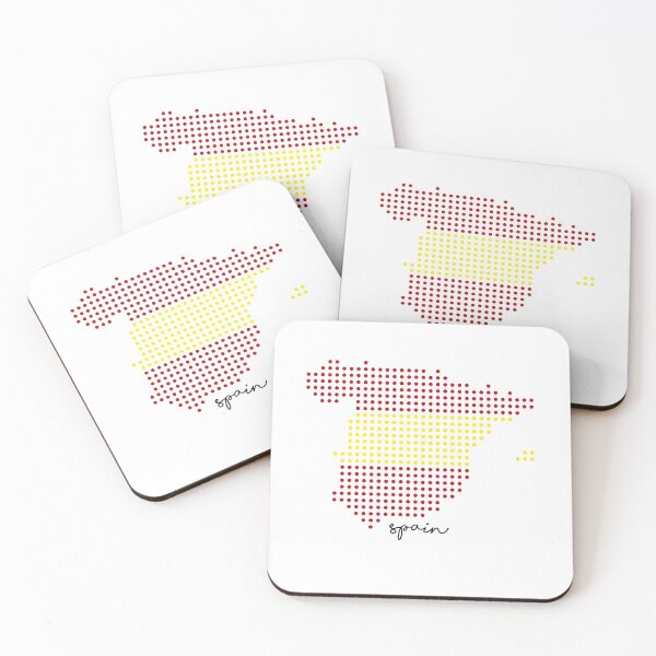 Item preview, Spain - Minimalist Design - Map Spain Points designed and sold by Tropical Blood.