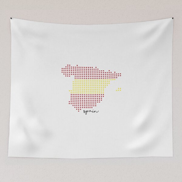 Item preview, Spain - Minimalist Design - Map Spain Points designed and sold by Tropical Blood.