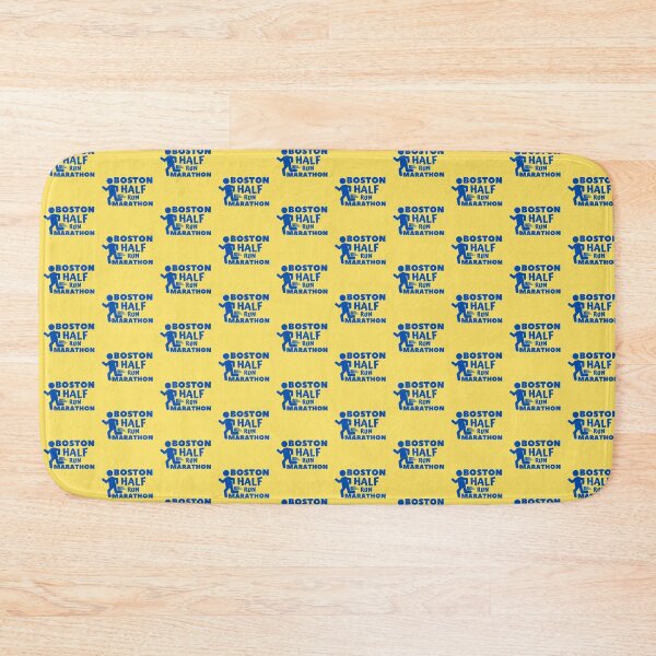 Item preview, Boston Half Marathon Run - 10K, Full, Half Marathoner Gift, Runner's Gift, Running Gift,  Blue, Yellow designed and sold by RaceRunnerz-.