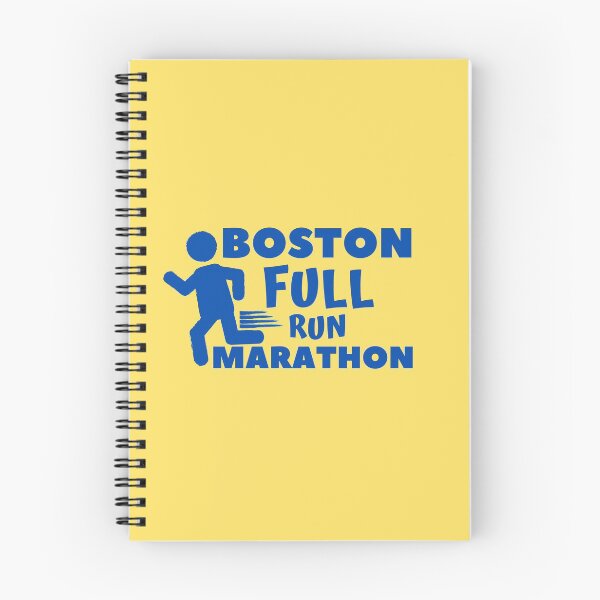 Item preview, Boston Full Marathon Run - 10K, Full, Half Marathoner Gift, Runner's Gift, Running Gift,  Blue, Yellow designed and sold by RaceRunnerz-.