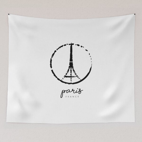 Item preview, Paris France - Peace - Minimalist design  designed and sold by Tropical Blood.