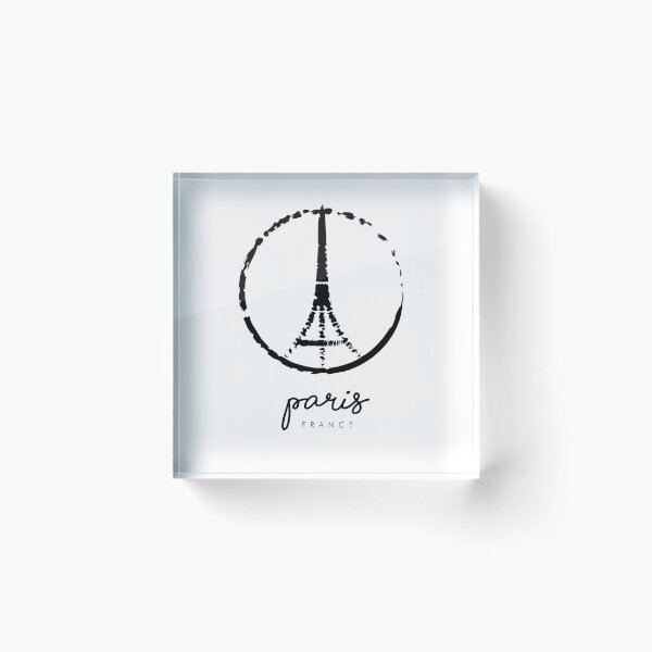 Item preview, Paris France - Peace - Minimalist design  designed and sold by Tropical Blood.
