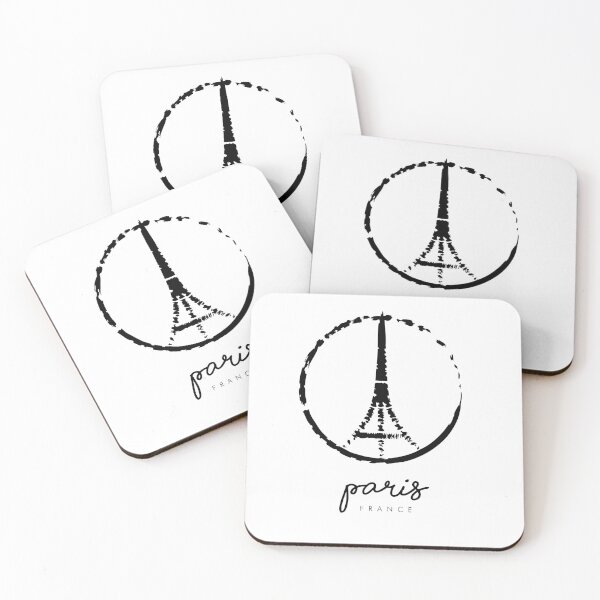 Item preview, Paris France - Peace - Minimalist design  designed and sold by Tropical Blood.