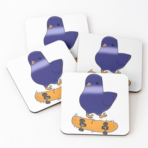 Item preview, Blue Pigeon Doing A Kick Flip designed and sold by MillerDesigns.