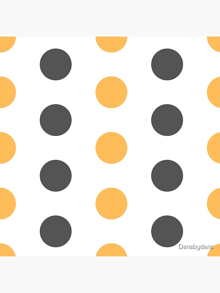"Circles / yellow and gray" Poster by Dansbydans Redbubble