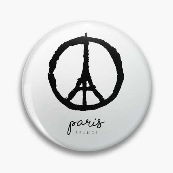 Item preview, Peace for Paris - France Design Tour Eiffel Minimalist  designed and sold by Tropical Blood.