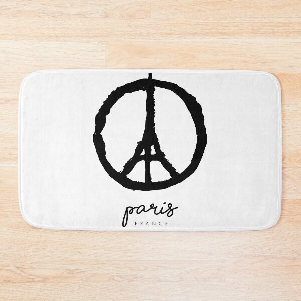 Item preview, Peace for Paris - France Design Tour Eiffel Minimalist  designed and sold by Tropical Blood.