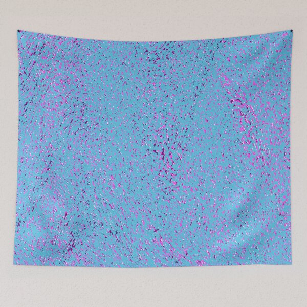 Item preview, quantum waves, light blue violet designed and sold by dnparker.