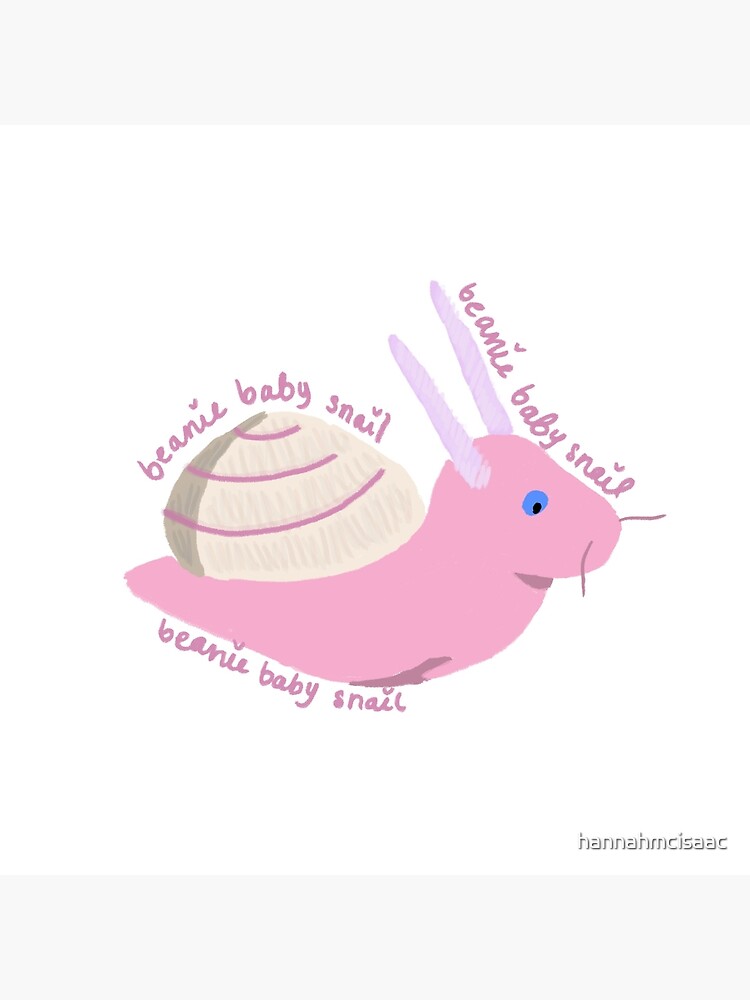 snail beanie baby