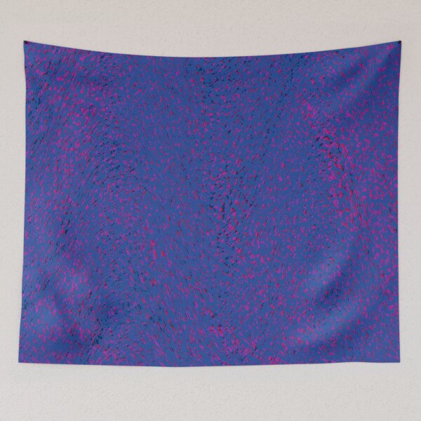Item preview, quantum waves, blue red designed and sold by dnparker.