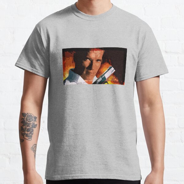 Arny mit der Waffe Classic T-Shirt