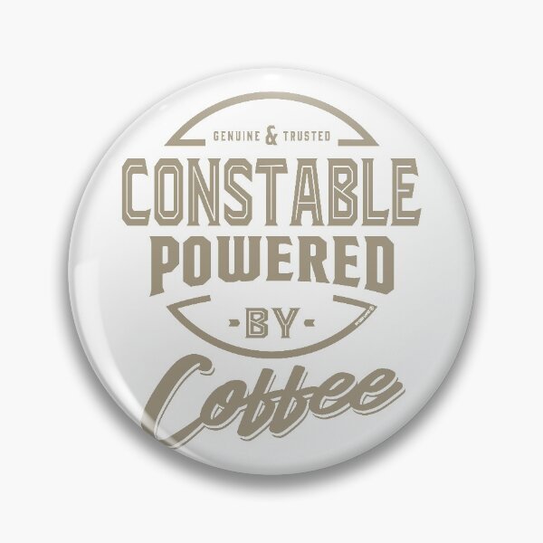 Item preview, Constable Powered by Coffee designed and sold by RafaelLopezz.
