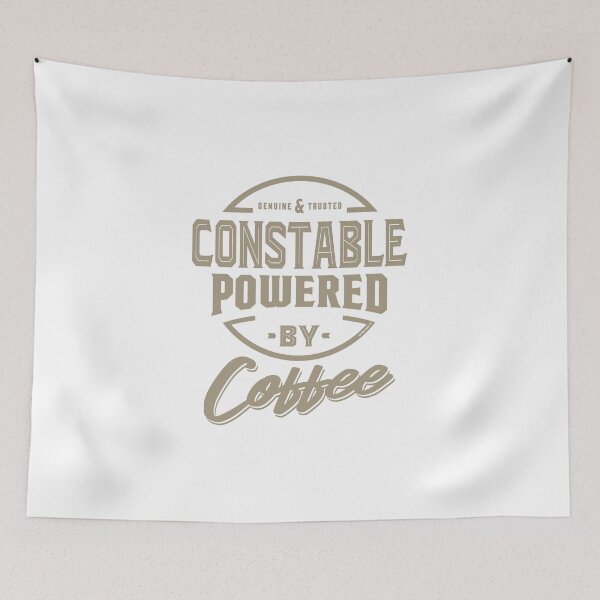 Item preview, Constable Powered by Coffee designed and sold by RafaelLopezz.
