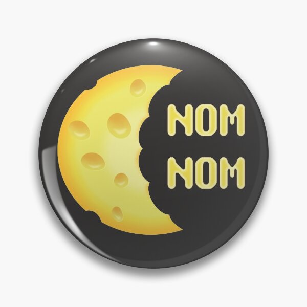 Item preview, Nom Nom Cheese Moon designed and sold by jdm1981.