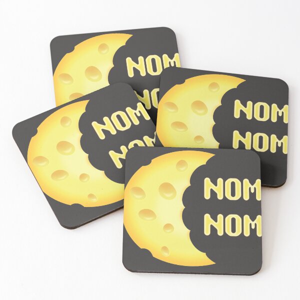 Item preview, Nom Nom Cheese Moon designed and sold by jdm1981.