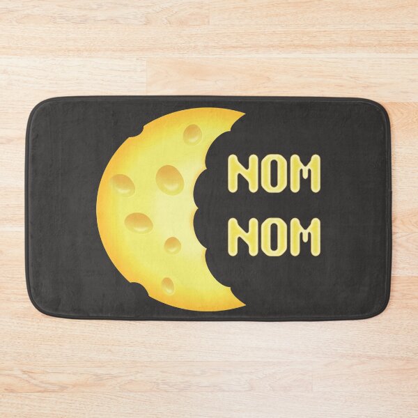 Item preview, Nom Nom Cheese Moon designed and sold by jdm1981.