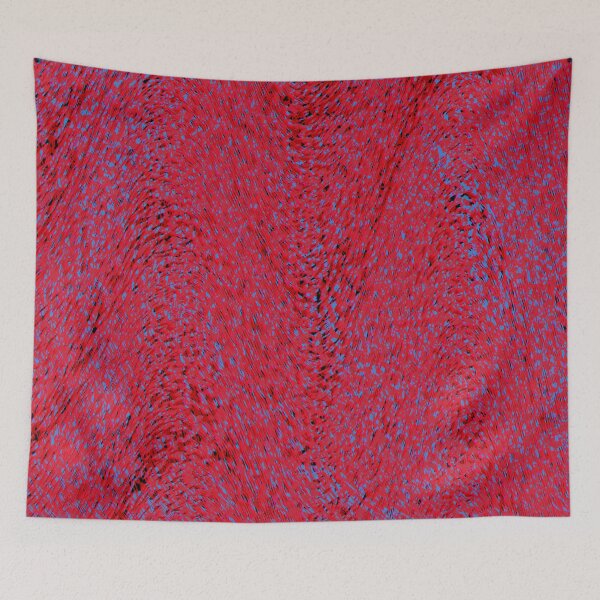 Item preview, quantum waves, red blue designed and sold by dnparker.
