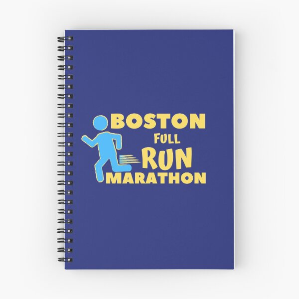 Item preview, Boston Full Marathon Run - 10K, Full, Half Marathoner Gift, Runner's Gift, Running Gift,  Blue, Yellow designed and sold by RaceRunnerz-.