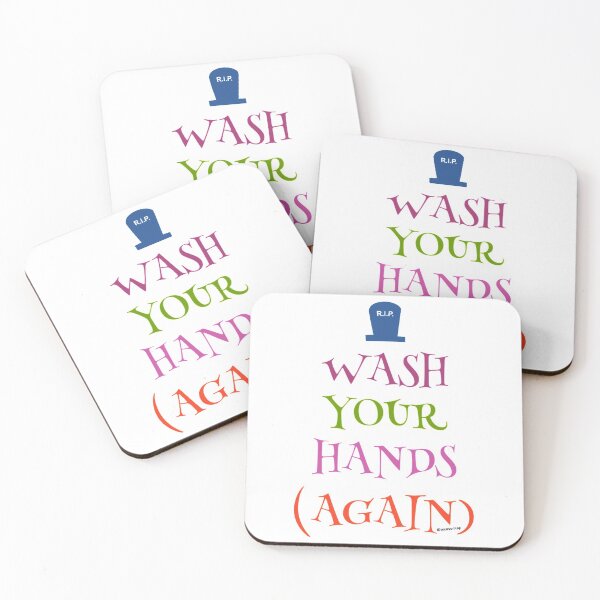 Item preview, Wash Your Hands (Again) designed and sold by weavernap.
