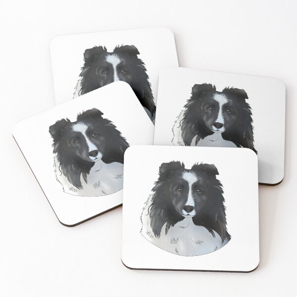 Item preview, Black and White Sheltie designed and sold by Blacklightco.