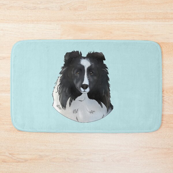 Item preview, Sheltie blanco y negro designed and sold by Blacklightco.