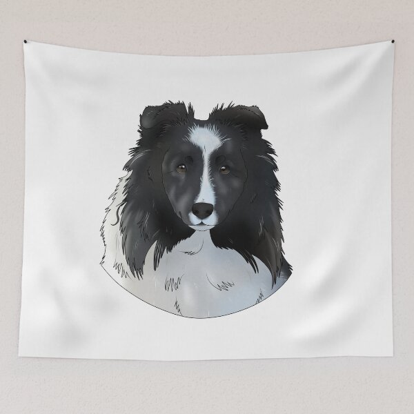 Item preview, Black and White Sheltie designed and sold by Blacklightco.
