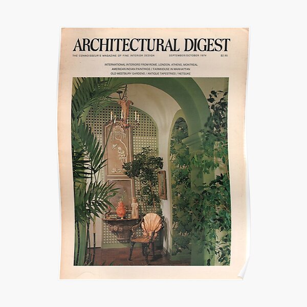 Architectural Digest Wall Art Redbubble