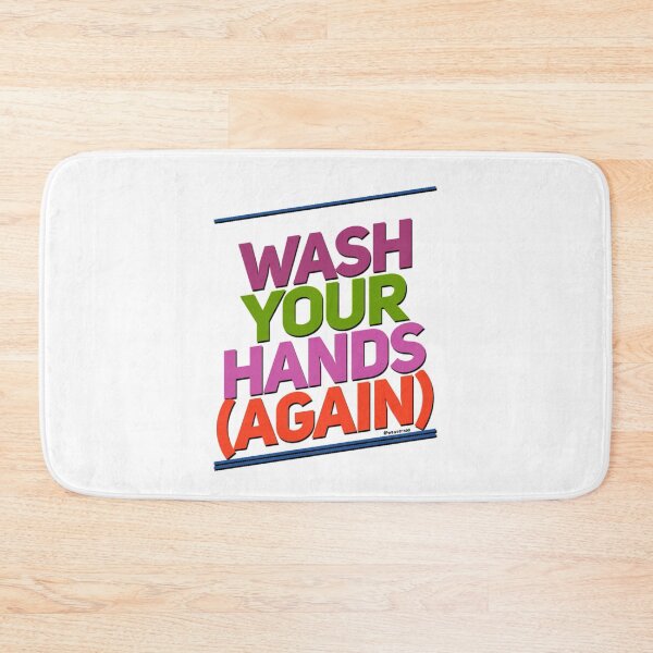 Item preview, Wash Your Hands (Again) designed and sold by weavernap.