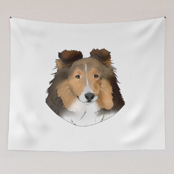 Item preview, Tan Sheltie designed and sold by Blacklightco.