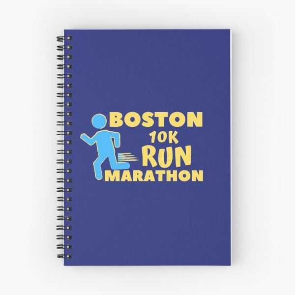 Item preview, Boston 10K Marathon - 5K, Full, Half Marathoner Gift, Runner's Gift, Running Gift,  Blue, Yellow designed and sold by RaceRunnerz-.