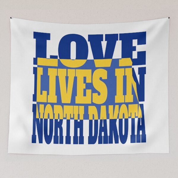Item preview, Love Lives in North Dakota designed and sold by DonDota.