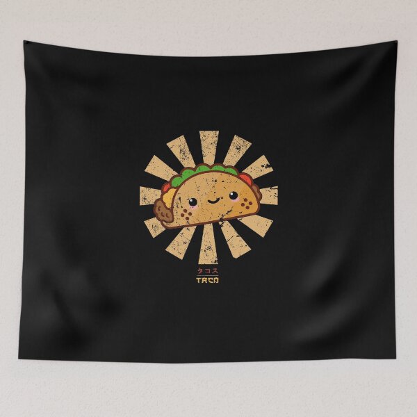 Item preview, Happy Taco Retro Japanese designed and sold by Nova5.