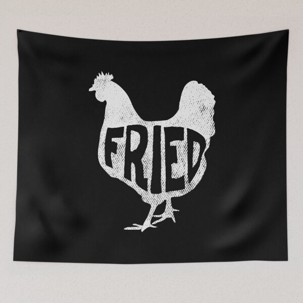 Item preview, Fried Chicken Funny Graphic Rooster Gift designed and sold by haselshirt.