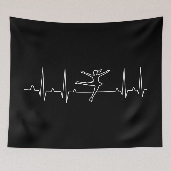 Item preview, Figure Skater Heartbeat Ice Skating Skate Gift designed and sold by haselshirt.