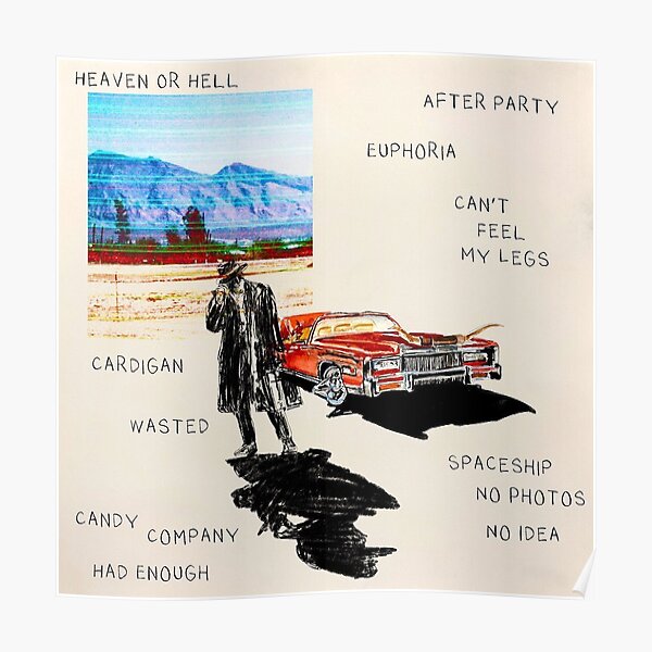 Poster Don Toliver Tracklist Heaven or Hell Poster
