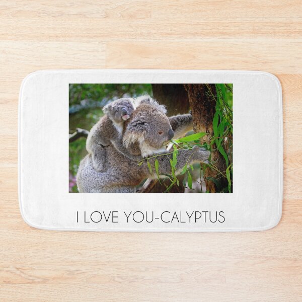 Item preview,  Original "I love you-calyptus" for eucalyptus and koala bear lovers designed and sold by sanastyle.