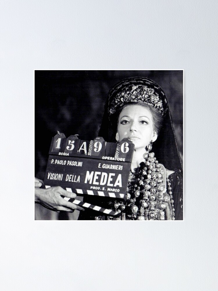 Medea Pasolini Poster - Medea Poster By Signorurra Redbubble