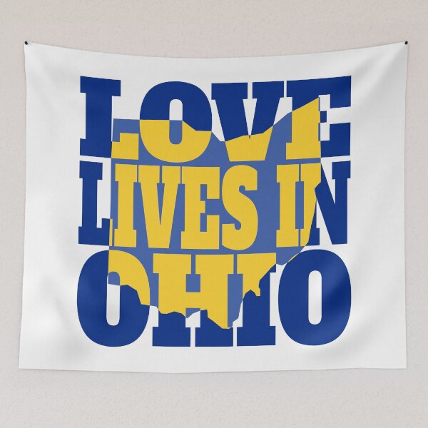 Item preview, Love Lives in Ohio designed and sold by DonDota.
