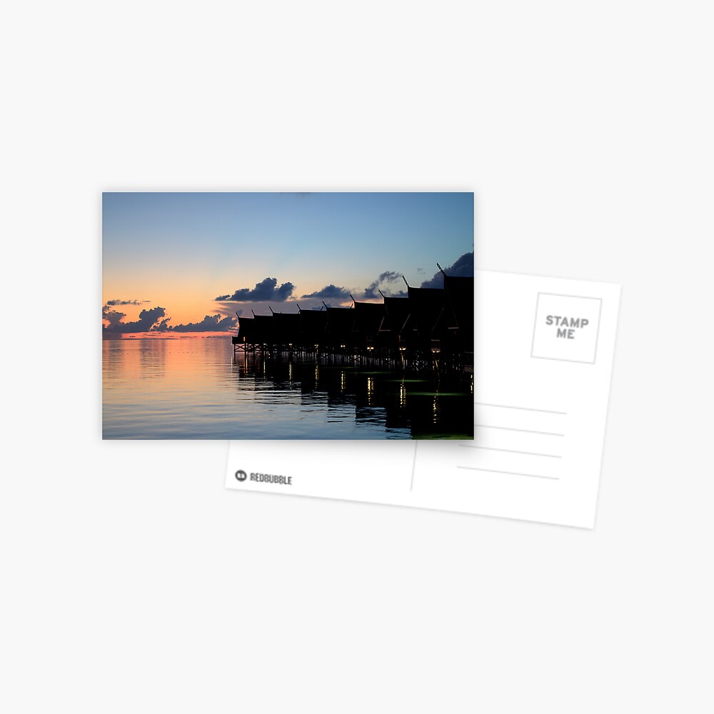 Sunrise at Kapalai Postcard