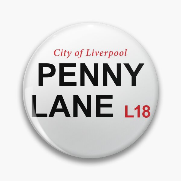 Item preview, Penny Lane Street Sign designed and sold by rogue-design.