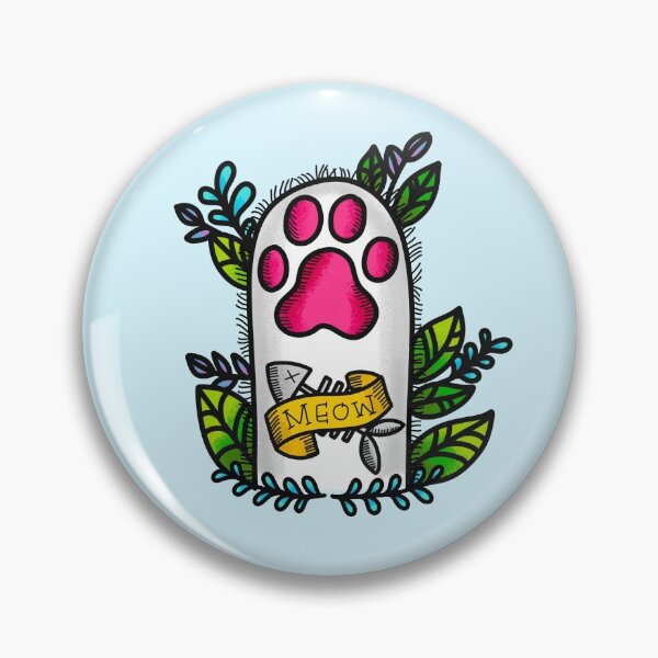 Item preview, Kitty Cat Paw Tattoo designed and sold by jazmssa.