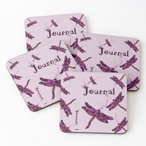 Item preview, Whimsical Dragonflies Journal designed and sold by Sandra Foster.