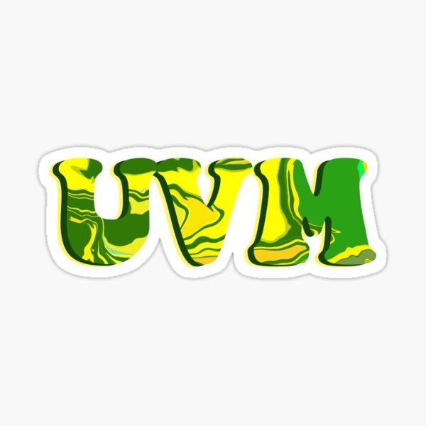 "UVM Classic" Sticker For Sale By Lilydlin | Redbubble